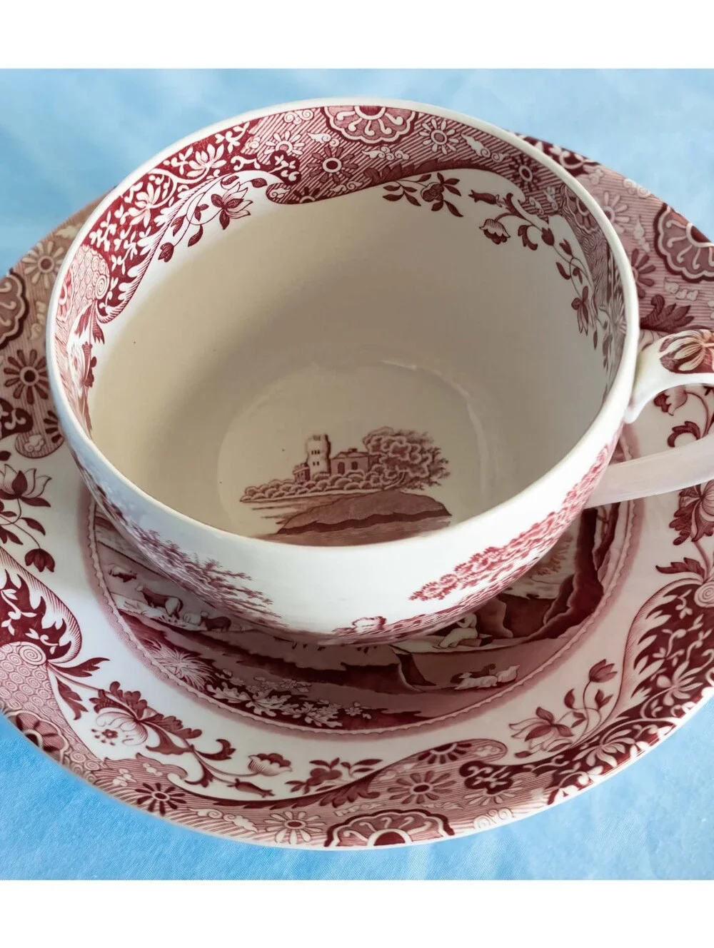 Spode Archive Collection Italian Pattern. Jumbo Cup and Saucer. Vintage. England